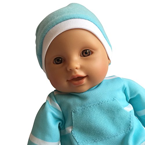 11 inch Soft Body Doll in Gift Box - 11" Baby Doll (Hispanic)