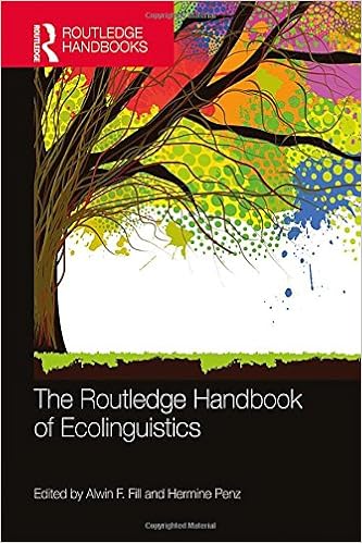 Resultat d'imatges de The Routledge Handbook of Ecolinguistics