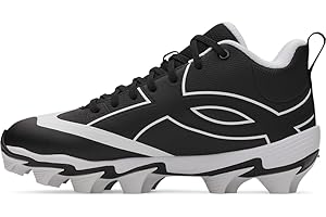 Under Armour Boy's Leadoff Icon Mid Rm Jr Baseball Cleats Sneaker