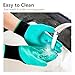 MOFIR Garden Genie Gloves 2 Pack With 4 ABS Claws | Breathable, Waterproof Nitrile & Thorn Resistant Working Gloves For Women & Men | For Digging, Planting, Composting, Outdoor Work & More