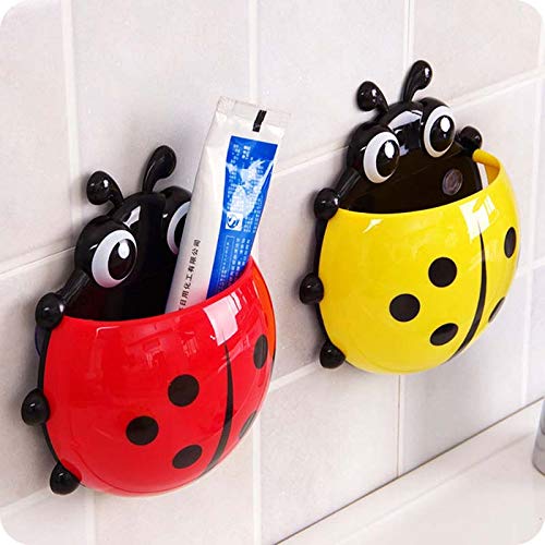 Cartoon Toothbrush Holder Ladybird Teat Kids Toothbrush Holder