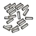 Lantee Standoff Screws - 1/2 x 1-3/16 Inch Stainless Steel Sign Standoff Mounting Hardware for Acrylic, Glass & Picture - 20 Pcs 12mm x 30mm