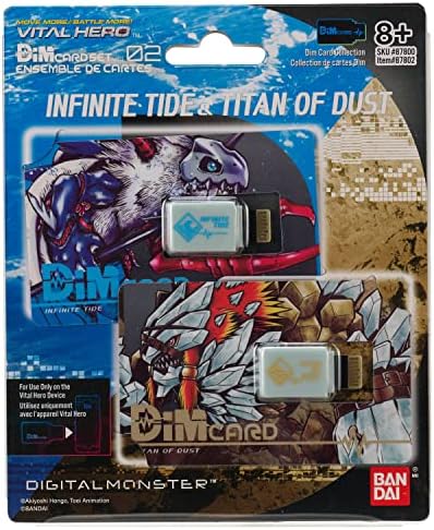 BANDAIVITAL BRACELETDIGIVICE-V dimカードセット Amazon.com: Bandai NAMCO Vital Bracelet Digital Monster Digivice V