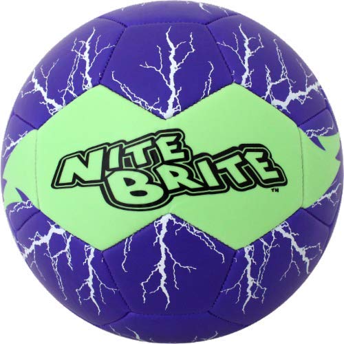 Baden Nite Brite Soccer - Balón de fútbol, Color Morado: Amazon.es ...