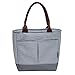 Zdzdy Insulated Lunch Bag for Women Original Waterproof Reusable Grocery Shopping Cooler Tote Bag for Adults Girls Kids, Blue and White Strips (blue&white)