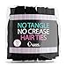 No Tangle No Crease Ribbon Hair Tie Bands - Black - 30 Pack