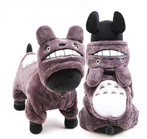 PAWZ Road Pet Costume Dog Clothes Jumpsuits Cartoon Totoro Design Halloween