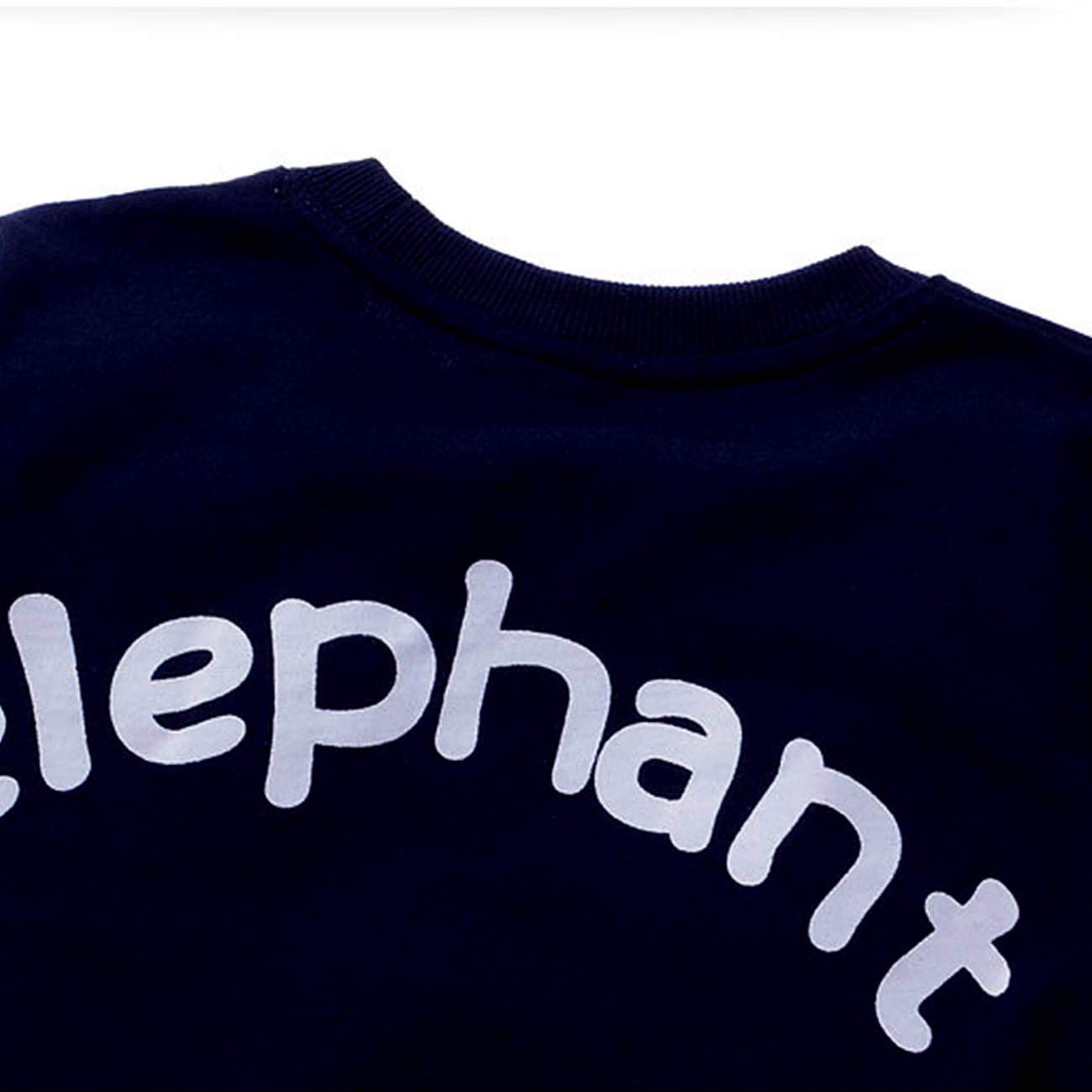 LitBud Little Boys Jumpers Kids Elephant Sweaters Sweatshirt Pullover Casual Shirt Tops