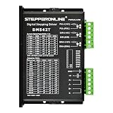 STEPPERONLINE CNC Stepper Motor Driver 1.0-4.2A 20-50VDC 1/128 Micro-step Resolutions for Nema 17 and 23 Stepper Motor