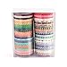 MOXIX 48 Rolls Washi Tape Set,Foil Gold Skinny Decorative Masking Washi Tapes,3MM Wide DIY Masking Tape