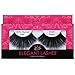 Elegant Lashes #199 Black Thick Super-Long 100% Human Hair False Eyelashes for Dancers, Drag Queen, Halloween, Costume, Rave