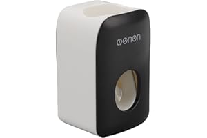 Toothpaste Dispenser, Automatic Toothpaste Squeezer Wall Mounted Adhesive Bathroom Accessories Bathroom Essentials for Shower