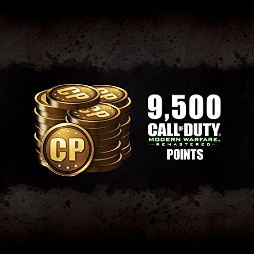 9,500 CoD Modern Warfare Remastered Points - PS4 [Digital Code]