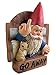 Grumpy Gnome Go Away Wall Plaque 8.75 Inch