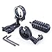 Tabiger Archery Essential Accessory Combo 3-pin Bow Sight, Arrow Rest, Stabilizer - Black