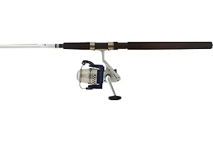 Okuma Fishing TU-702-50 Tundra Combo Spinning Reel (Large, White/Blue)
