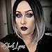 netgo Bob Wig Grey Ombre Wigs Short Straight Synthetic Hair Full Wig for Women