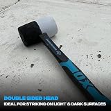 OX Tools Combination Rubber Mallet 24 oz view 3
