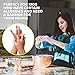 gLovies Multipurpose Disposable Gloves for Kids (100 Pack)- Durable & Latex Free Hand Protection for Any Skin Type Children Activities