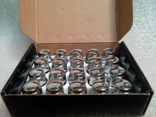 AccuWheel LNA-12150C5 Chrome Bulge Acorn Wheel Lug Nuts (12mm x 1.5 Thread Size) 1.4 Tall - Lugnuts by AccuWheel