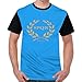 suchfool Camp Jupiter Tshirt Printed Custom T-Shirts Tops Logo Man Tee Royal Blue