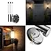 ONEVER Outdoor Wall Light, Exterior Lighting LED Wall Sconce Light Waterproof Stainless Steel E27 LED Wall Mount Cylinder Design Light Fixturefor Porch, Garage AC 100-230V (Bulb Included)
