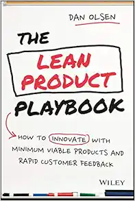 Image of the book The Lean Product Playbook which speaks about the product design process.