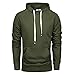 ZAN.STYLE Men's Pullover Hoodie Soft and Comfy Fabric with Long Sleeve and Kanga Pocket