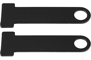 Klanata Motorcycle Helmet Lock, Steel Lock Helmet Strap D Ring Lock Stainless, Helmet Quick Release Buckle Kit, Universal Fit for Motorcycle Modification Accessory