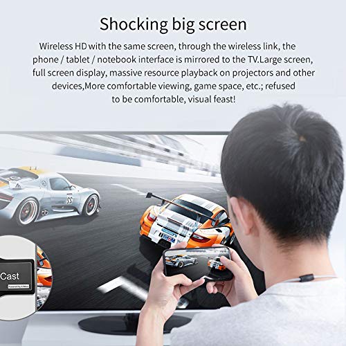 Festnight M2 Plus Airplay 1080P Wireless WiFi Display TV Dongle Receiver HD TV Stick Miracast compatibel met iOS/Android… - Afbeelding 8