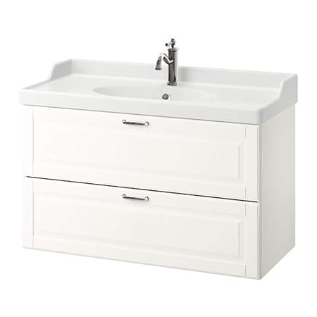 Ikea Godmorgon Rattviken Sink Cabinet With 2 Drawers Kasjon White