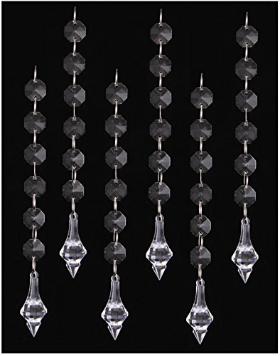 New Style 30PCS Acrylic Crystal Beads Garland Chandelier Hanging Wedding Party Celebration Decor ... (style 11)
