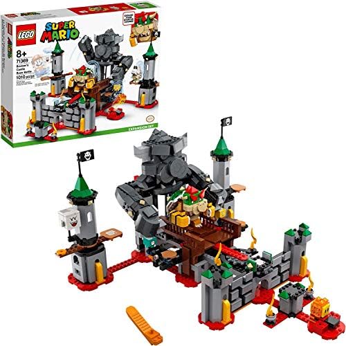 Amazon.com: LEGO Super Mario Bowser's Castle Boss Battle Expansion Set 71369 Building Kit; Collectible Toy for Kids to Customize Their LEGO Super Mario Starter Course (71360) Playset, New 2020 (1,010 Pieces): Toys \u0026 Games