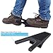 Heavy Duty Boot Jack with Non-Staining Rubber Grip, Boot Puller One Size Fits All, No Bend Shoe Remover, Removes Rubber and Cowboy Boots Easily