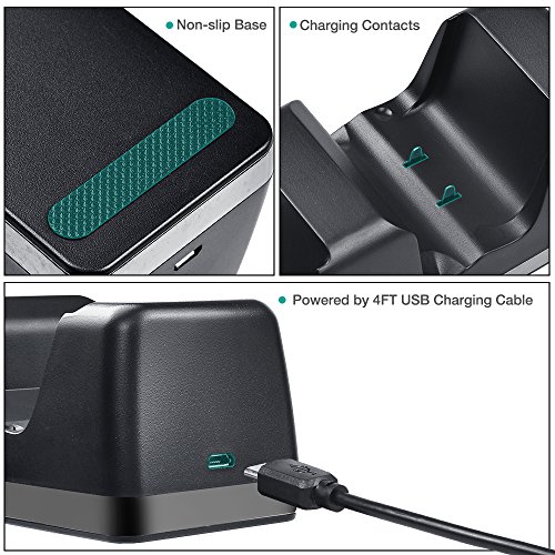 image for DinoFire Xbox One Controller Charger Dual One S/One X Controller Charg