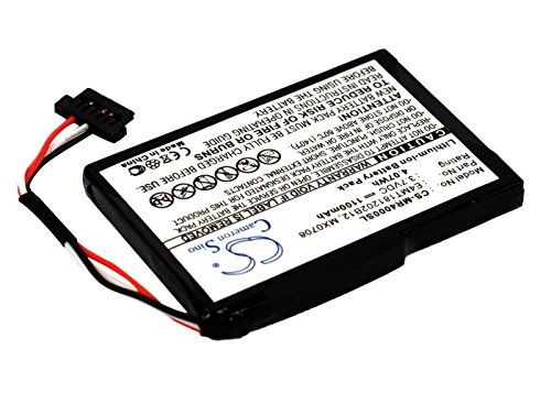 1100mAh Battery For Magellan Maestro 4000, Maestro 4010, Maestro 4040