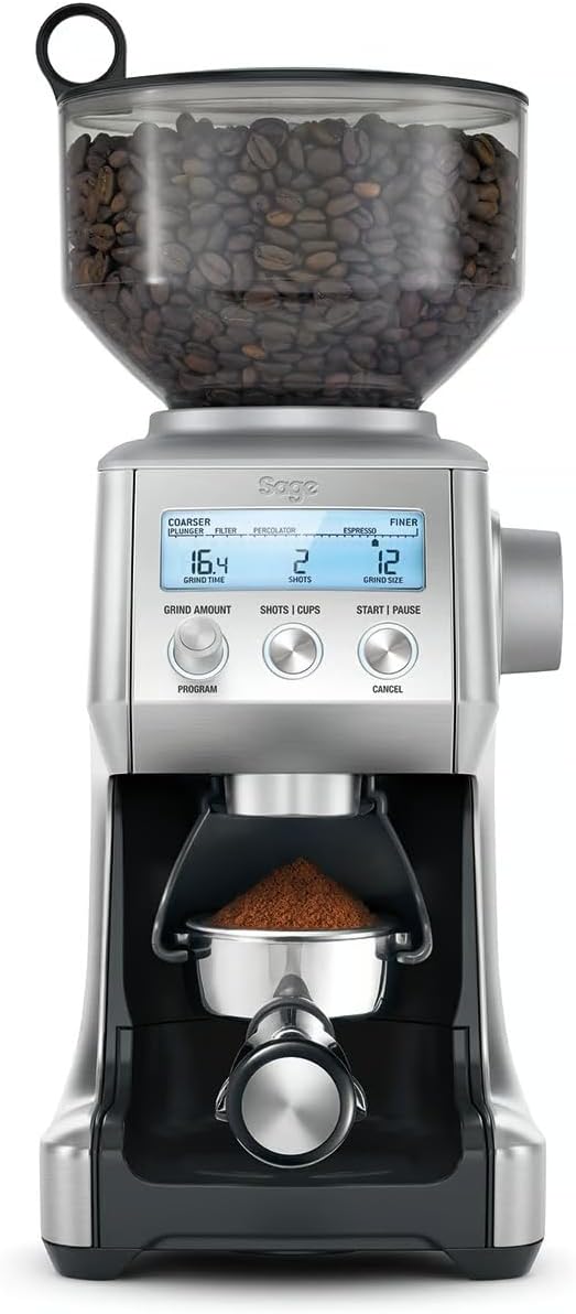 Sage The Smart Grinder Pro Conical Burr Coffee Grinder 60 Settings 450g