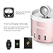 Oittm Apple Watch Series 3 Stand [3 in 1 Bracket Power Dock] 4-Port USB Rechargeable Stand with Phone Holder for iPhone X, iPhone8, 8 Plus, 7, 7 Plus, 6 Plus, iWatch 2/1, Fitbit Blaze (Rose Gold)