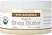 Viva Naturals Organic Shea Butter, 4 oz - Super Soft Grade A, Silky Smooth Texture, Perfect for Moisturizing Dry Skin & DIY Lip Balm, Hair and Body Care