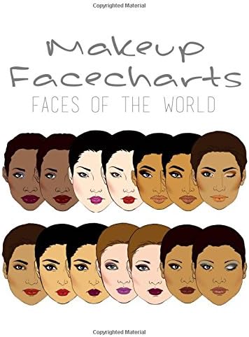 Makeup Facecharts: Faces of the World Paperback – March 27, 2017