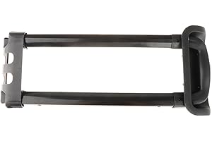 SUWIAKLALL Telescopic Handle Replacement Provides Smooth Pull Out Travel Luggage Handle for Carry On Luggage Repairing
