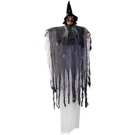 Dumcuw Halloween Creepy Hanging Witch Scary And Fun Halloween