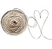 Crafteza Macrame Cord 2mm X 210m (About 689 ft) | Made in India |Made from 100% Natural Virgin Cotton|Soft Undyed Twisted Rope for Handmade Craft Making DIY Macrame Wall hangings Room Decor Jewelry