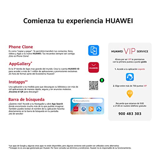 HUAWEI-P40-Lite-Smartphone-con-Pantalla-de-64-FullView-Kirin-810-6-GB-de-RAM128-GB-de-ROM-48MP-Cudruple-cmara-Carga-Rpida-de-40W-Batera-de-4200mAh-Negro-Band-4e-Gris