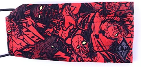 Wicked Sports Paintball Barrel Cover/Sock - Zombies - Red