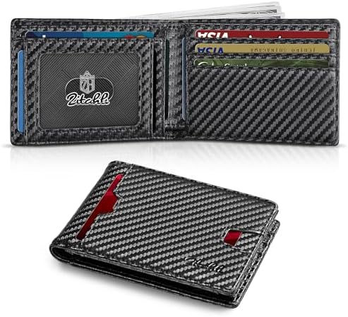 Amazon.com: Zitahli Bifold Wallets for Men - Slim RFID Leather