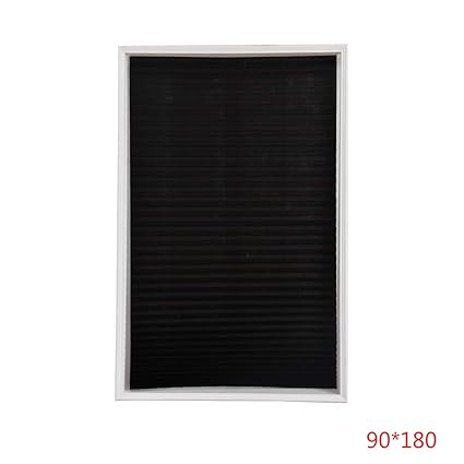 Amazon Com Stevlogs Self Adhesive Pleated Blinds Half Blackout