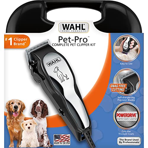 WAHL USA Clipper PetPro Dog Grooming Kit HeavyDuty Electric Corded