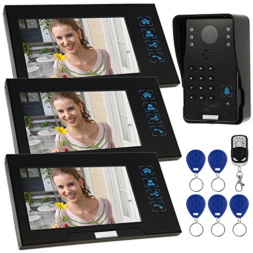 Kkmoon Door Phone System Record Snapshot Visual Intercom Doorbell