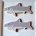 Ann Clark Cookie Cutters 2-Piece Marine Life Cookie Cutter Set with Recipe Booklet, Shark and Cute Whale